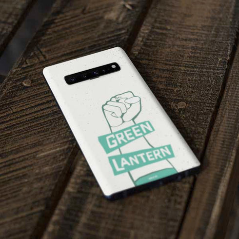 DC Comics Green Lantern Power Fist Galaxy S10 Plus Skin