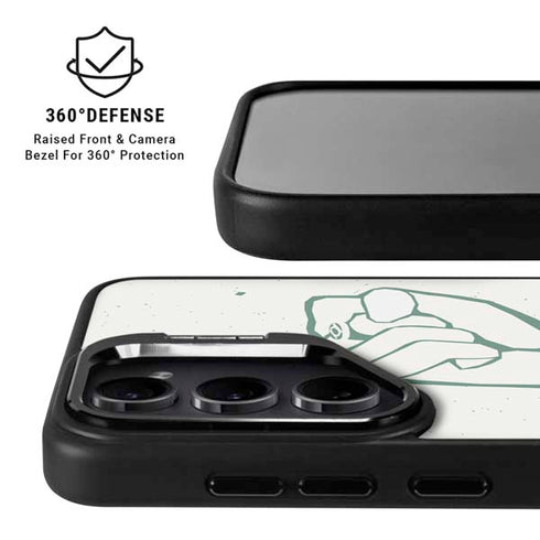 DC Comics Green Lantern Power Fist Galaxy S25 Plus Kickstand Case