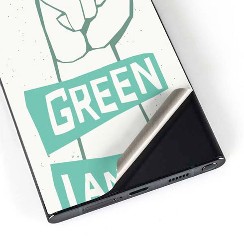 DC Comics Green Lantern Power Fist Galaxy S25 Ultra Skin