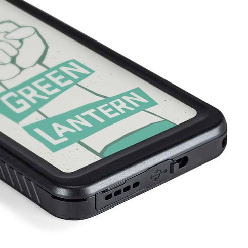 DC Comics Green Lantern Power Fist Galaxy S24 Waterproof Case