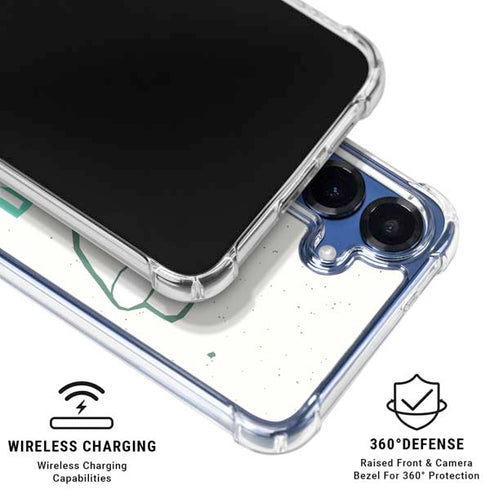 DC Comics Green Lantern Power Fist Galaxy S25 Plus Clear Case