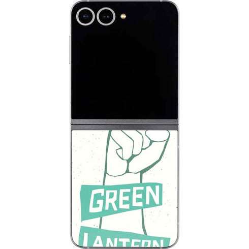 DC Comics Green Lantern Power Fist Galaxy Z Flip6 Skin