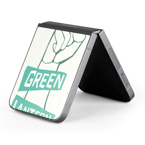 DC Comics Green Lantern Power Fist Galaxy Z Flip6 Skin