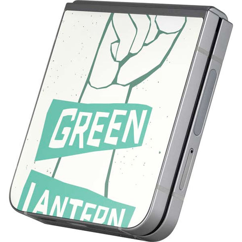 DC Comics Green Lantern Power Fist Galaxy Z Flip6 Skin