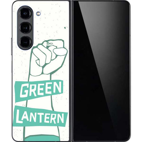 DC Comics Green Lantern Power Fist Galaxy Z Fold5 5G Skin