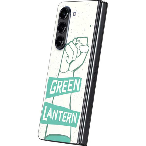 DC Comics Green Lantern Power Fist Galaxy Z Fold5 5G Skin