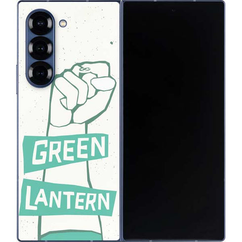 DC Comics Green Lantern Power Fist Galaxy Z Fold6 Skin