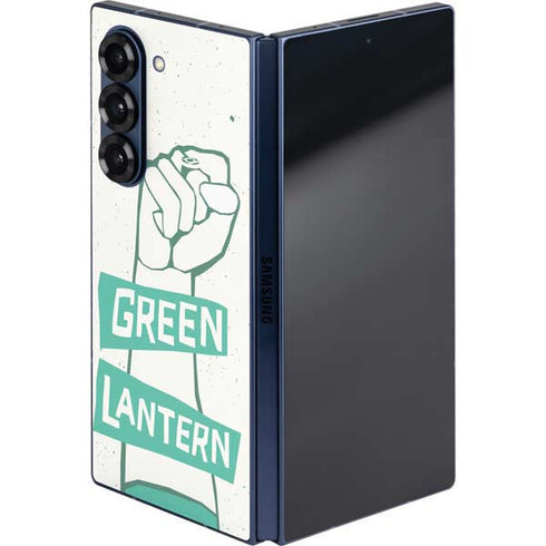 DC Comics Green Lantern Power Fist Galaxy Z Fold6 Skin