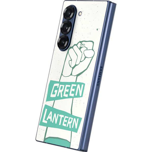 DC Comics Green Lantern Power Fist Galaxy Z Fold6 Skin