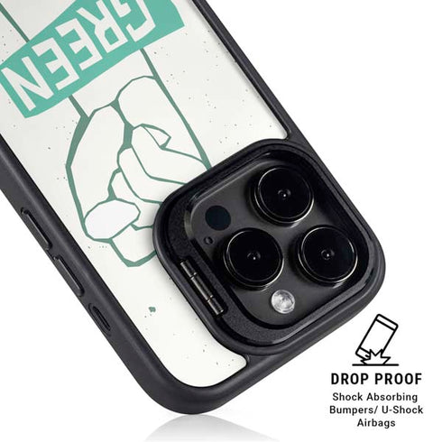 DC Comics Green Lantern Power Fist iPhone 14 Pro Kickstand Case