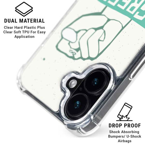 DC Comics Green Lantern Power Fist iPhone 16 Plus MagSafe Case