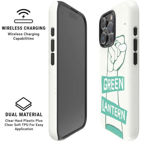 DC Comics Green Lantern Power Fist iPhone 16 Pro Magsafe Impact Case