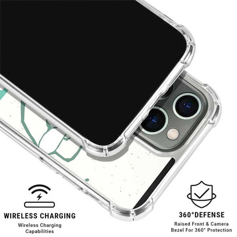 DC Comics Green Lantern Power Fist iPhone 16 Pro Max Clear Case