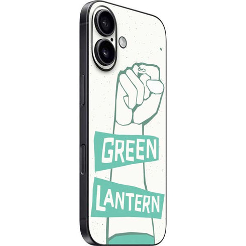 DC Comics Green Lantern Power Fist iPhone 16 Skin