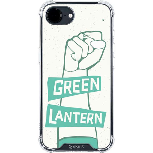 DC Comics Green Lantern Power Fist iPhone 16e Clear Case