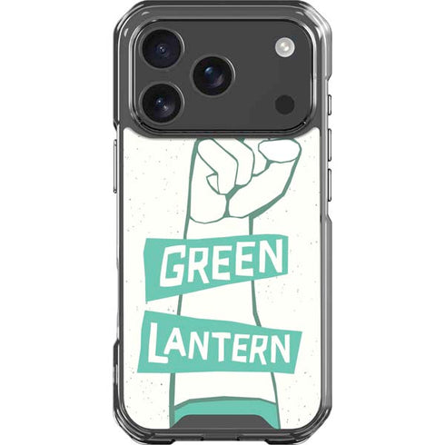 DC Comics Green Lantern Power Fist iPhone 18 Pro Clear Case