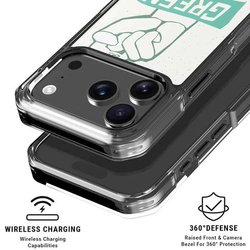 DC Comics Green Lantern Power Fist iPhone 18 Pro Clear Case