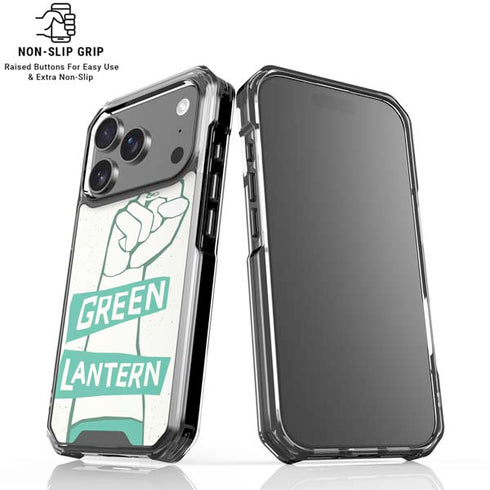 DC Comics Green Lantern Power Fist iPhone 18 Pro Clear Case