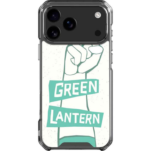 DC Comics Green Lantern Power Fist iPhone 18 Pro Max Clear Case