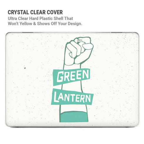 DC Comics Green Lantern Power Fist MacBook Pro 14in (2021-24) Case plus Skin