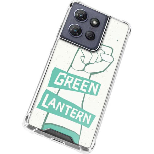 DC Comics Green Lantern Power Fist Moto G 5G (2025) Clear Case