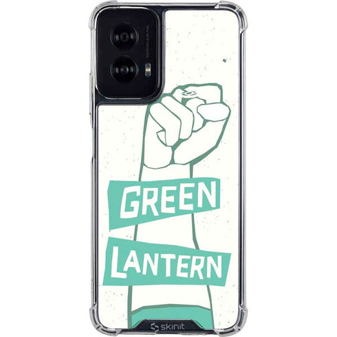 DC Comics Green Lantern Power Fist Moto G Power 5G (2024) Clear Case