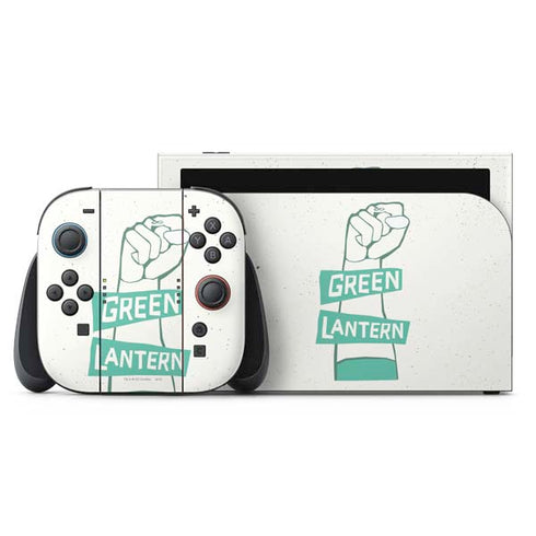 DC Comics Green Lantern Power Fist Nintendo Skins