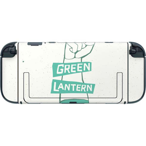 DC Comics Green Lantern Power Fist Nintendo Switch 2 (2025) with Joy-Con Skin
