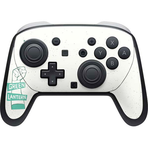 DC Comics Green Lantern Power Fist Nintendo Switch 2 (2025) Pro Controller Skin