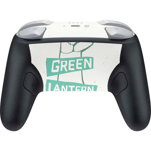 DC Comics Green Lantern Power Fist Nintendo Switch 2 (2025) Pro Controller Skin