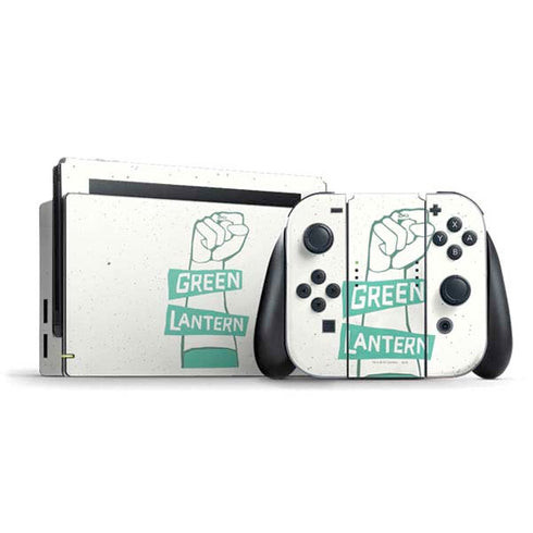 DC Comics Green Lantern Power Fist Nintendo Skins