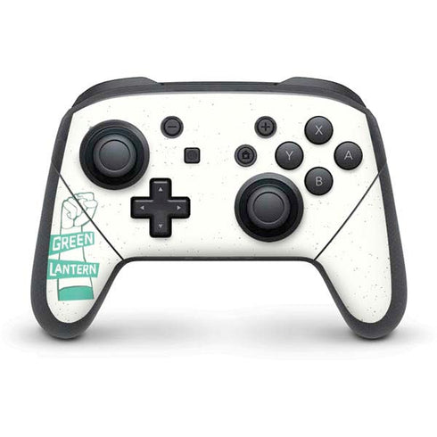 DC Comics Green Lantern Power Fist Nintendo Switch Pro Controller Skin