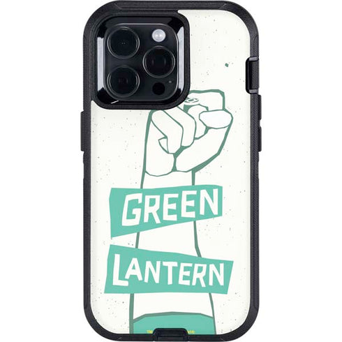 DC Comics Green Lantern Power Fist Otterbox Defender iPhone Skin