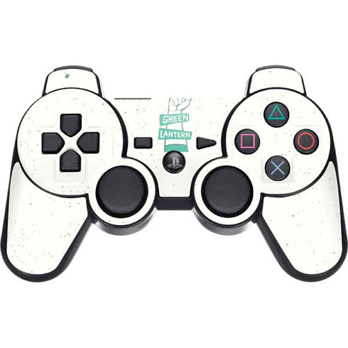 DC Comics Green Lantern Power Fist PS3 Dual Shock wireless controller Skin