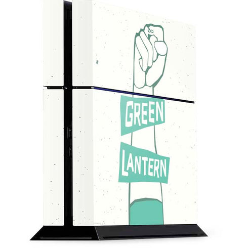 DC Comics Green Lantern Power Fist PS4 Console Skin