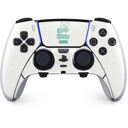 DC Comics Green Lantern Power Fist PS5 DualSense Edge Pro Controller Skin