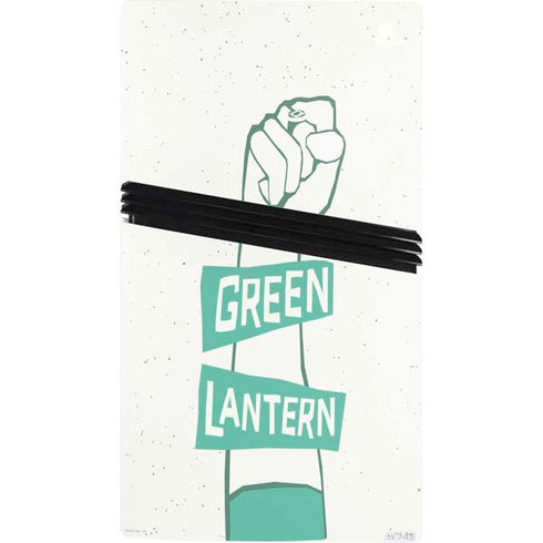 DC Comics Green Lantern Power Fist PS5 Pro Console Skin