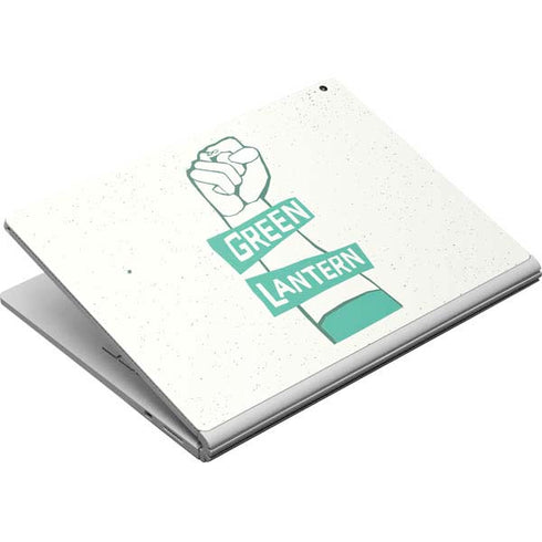 DC Comics Green Lantern Power Fist Surface Book Skin