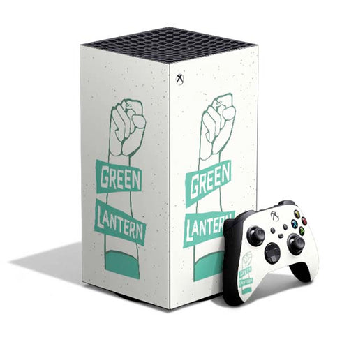 DC Comics Green Lantern Power Fist XBox Series X Digital Edition Bundle Skin