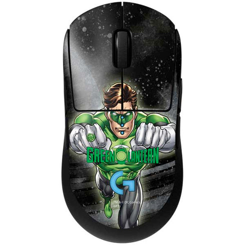 DC Comics Green Lantern Flying Action Pose G Pro Wireless Gaming Mouse Skin