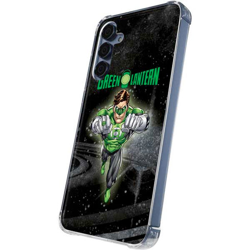 DC Comics Green Lantern Flying Action Pose Galaxy A55 5G Clear Case