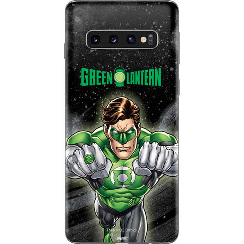 DC Comics Green Lantern Flying Action Pose Galaxy S10 Skin