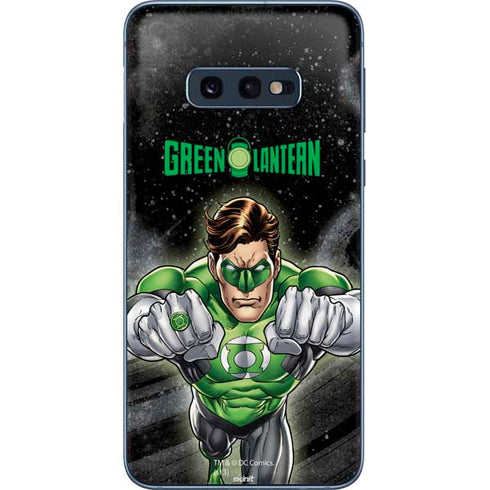 DC Comics Green Lantern Flying Action Pose Galaxy S10e Skin