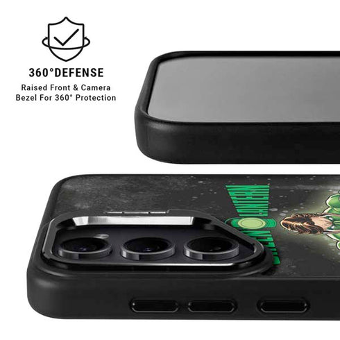 DC Comics Green Lantern Flying Action Pose Galaxy S24 FE Kickstand Case