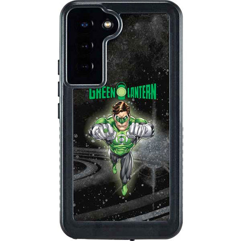 DC Comics Green Lantern Flying Action Pose Galaxy S24 Plus Waterproof Case