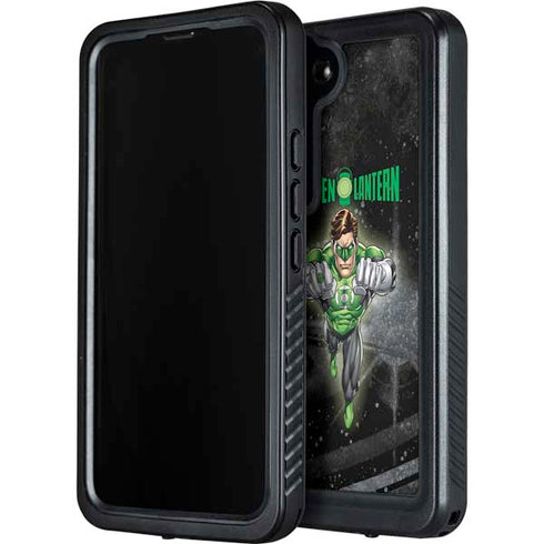 DC Comics Green Lantern Flying Action Pose Galaxy S24 Plus Waterproof Case