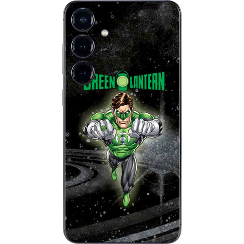DC Comics Green Lantern Flying Action Pose Galaxy S25 Skin