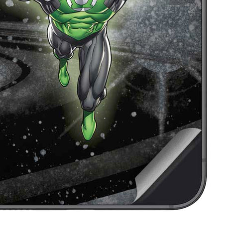 DC Comics Green Lantern Flying Action Pose Galaxy S25 Skin
