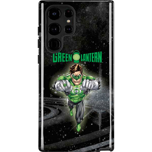 DC Comics Green Lantern Flying Action Pose Galaxy S25 Ultra Impact Case