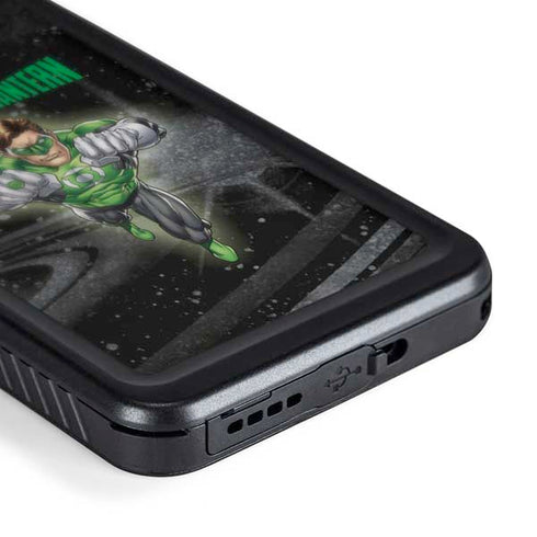 DC Comics Green Lantern Flying Action Pose Galaxy S24 Waterproof Case